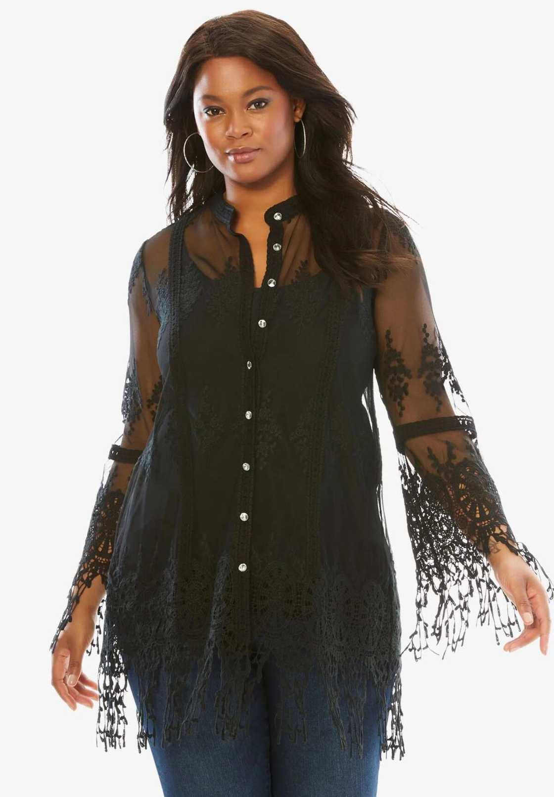 French lace tunic French lace tunic