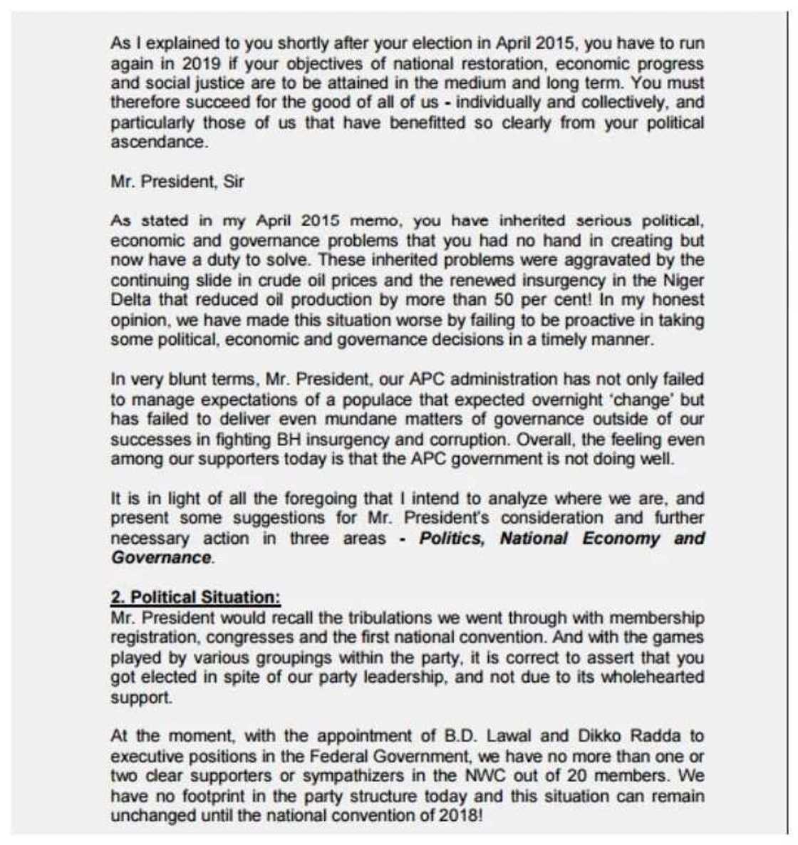 El-Rufai sends an explosive memo to President Buhari El-Rufai sends an explosive memo to President Buhari