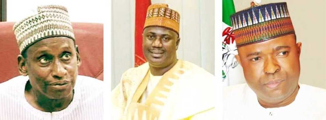 Sanatoci 22 da ba zasu koma majalisan dattawa a 2019 ba (Hotuna) Sanatoci 22 da ba zasu koma majalisan dattawa a 2019 ba (Hotuna)