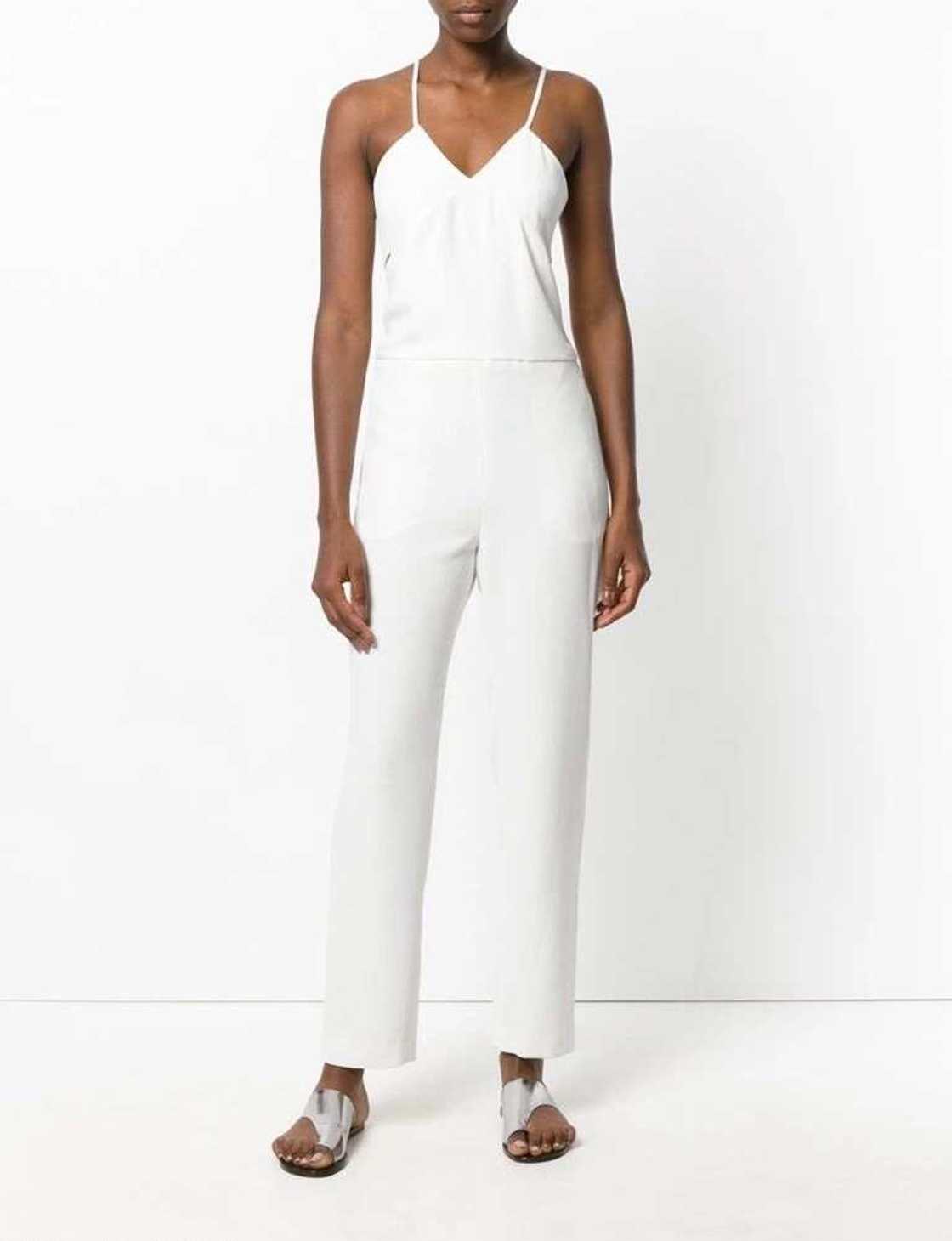 White jumpsuit White jumpsuit