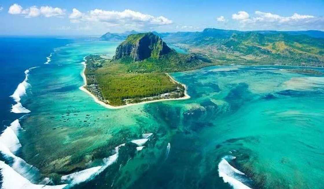 Mauritius tropical island