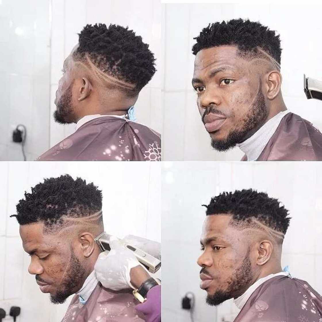 Meet Nigerian barber who can give you amazing haircuts (photos) Meet Nigerian barber who can give you amazing haircuts (photos)
