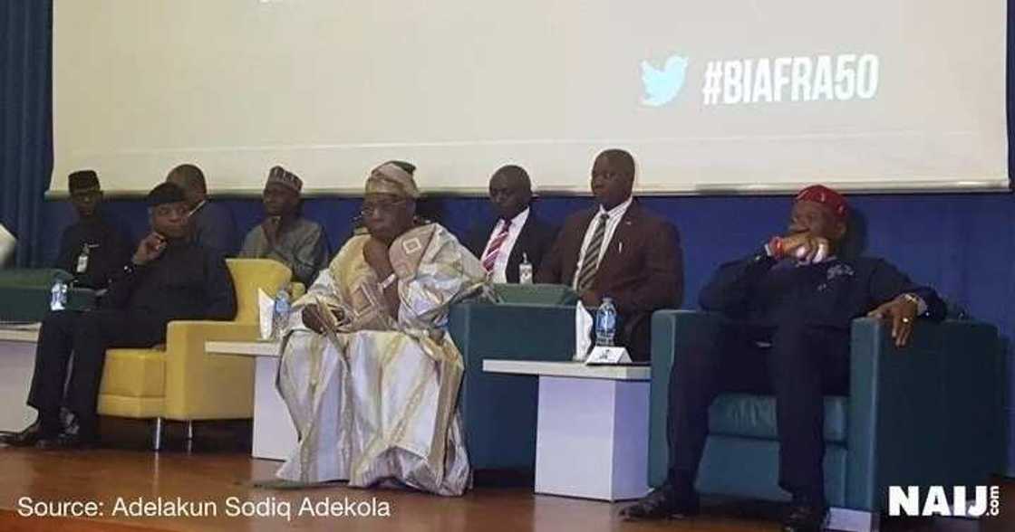 Jaruman da suka fara yakin Biyafara a Najeriya sun kasance masu butulci – Obasanjo Jaruman da suka fara yakin Biyafara a Najeriya sun kasance masu butulci – Obasanjo