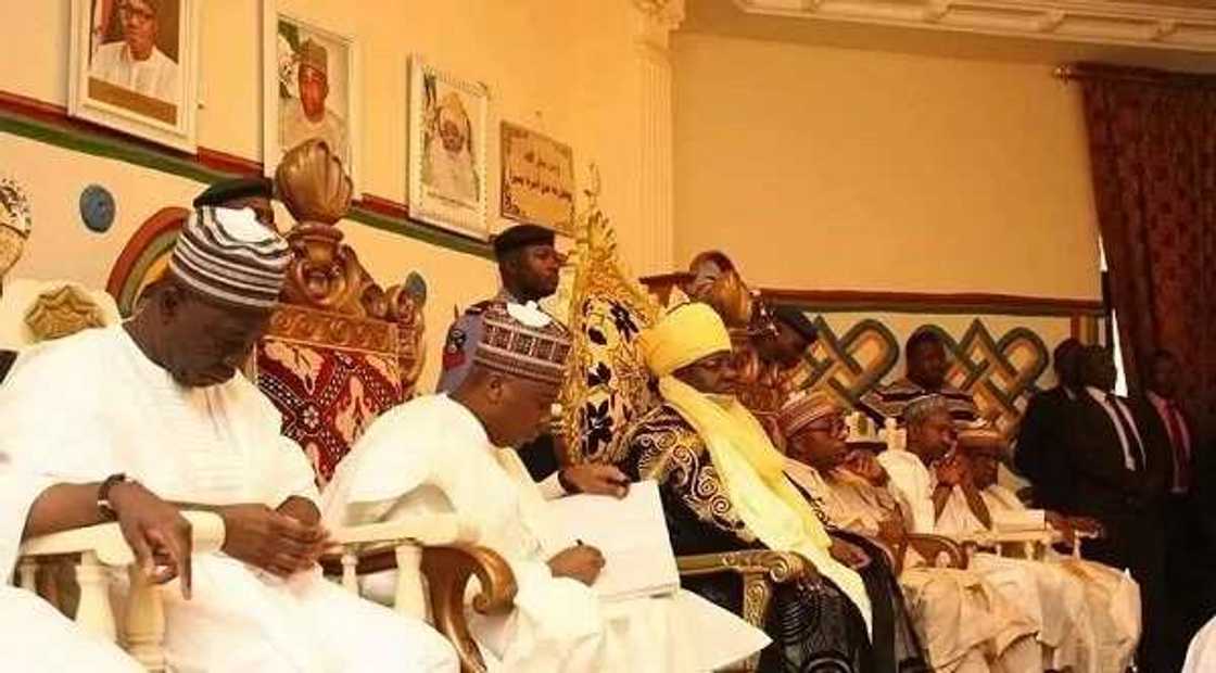 Shugaban Majalisan Dattawa Bukola Saraki yayi ta'aziyya ma Gwamnatin Bauchi Sarkin Bauchi da iyalin Ali Wakili