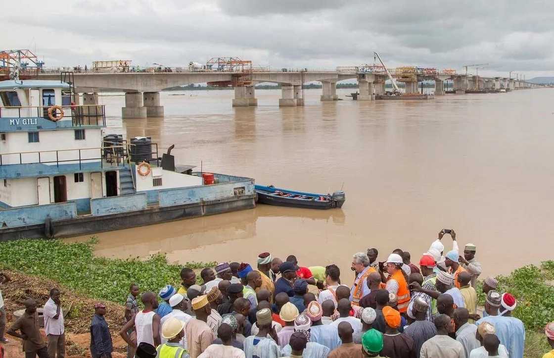 Labari mai dadi: An dawo da aiki gadan-gadan a gadar Loko-Owoto wadda ke sada Benue da Nasarawa