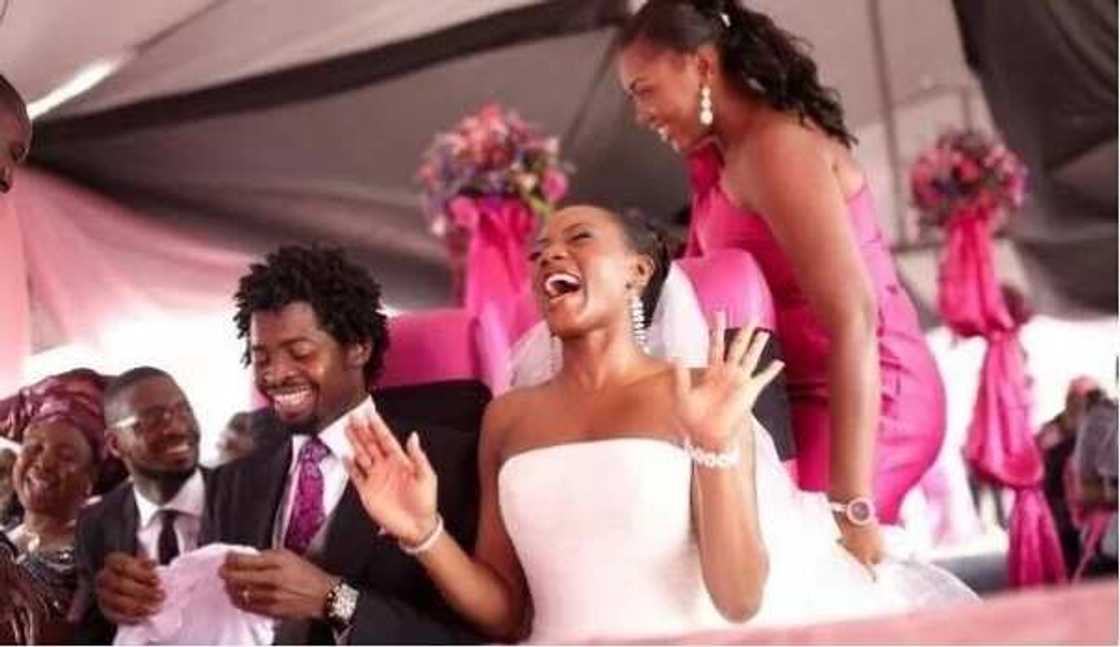 Basketmouth wedding