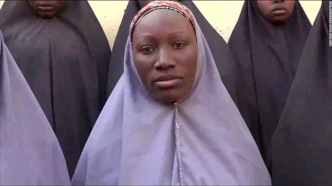 Chibok girls appear in a new video