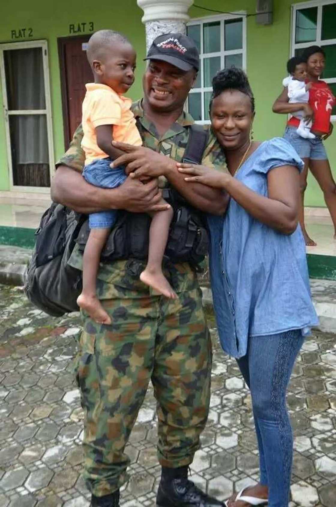 After years of fighting Boko Haram, Nigerian Army sends soldiers home to see their families (photos) After years of fighting Boko Haram, Nigerian Army sends soldiers home to see their families (photos)