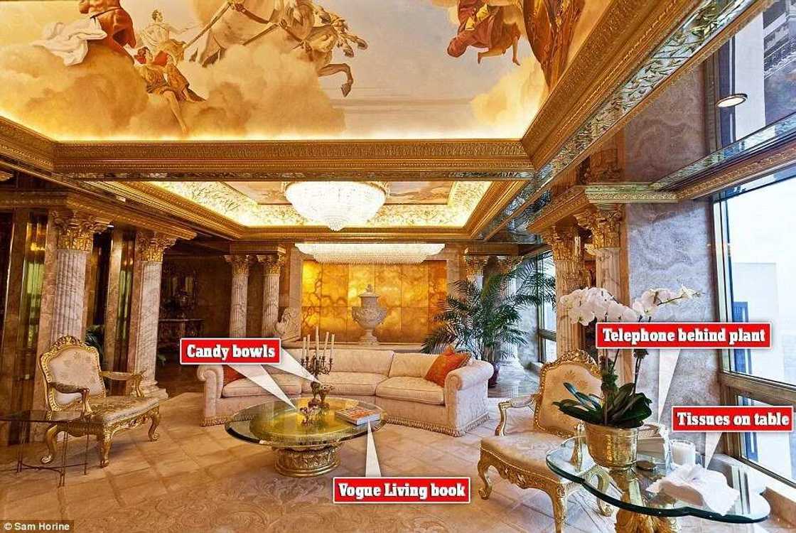 Inside Donald Trump's luxurious penthouse in New York Inside Donald Trump's luxurious penthouse in New York