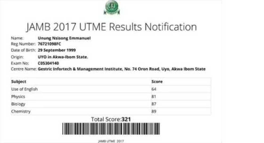 Check out the candidates with very HIGH scores in the just concluded JAMB exam (photos)