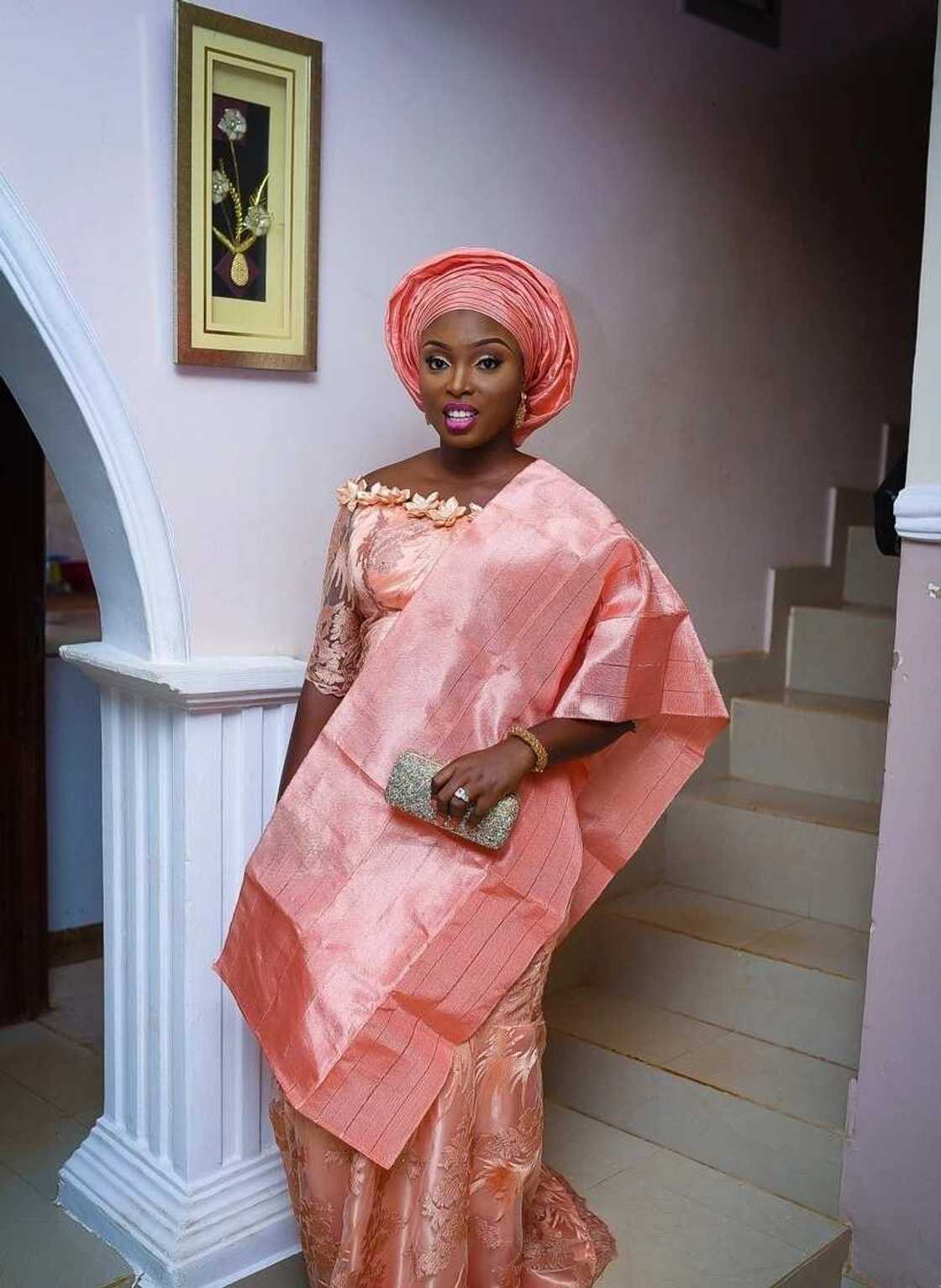 Peach Aso Ebi 5 Peach Aso Ebi 5