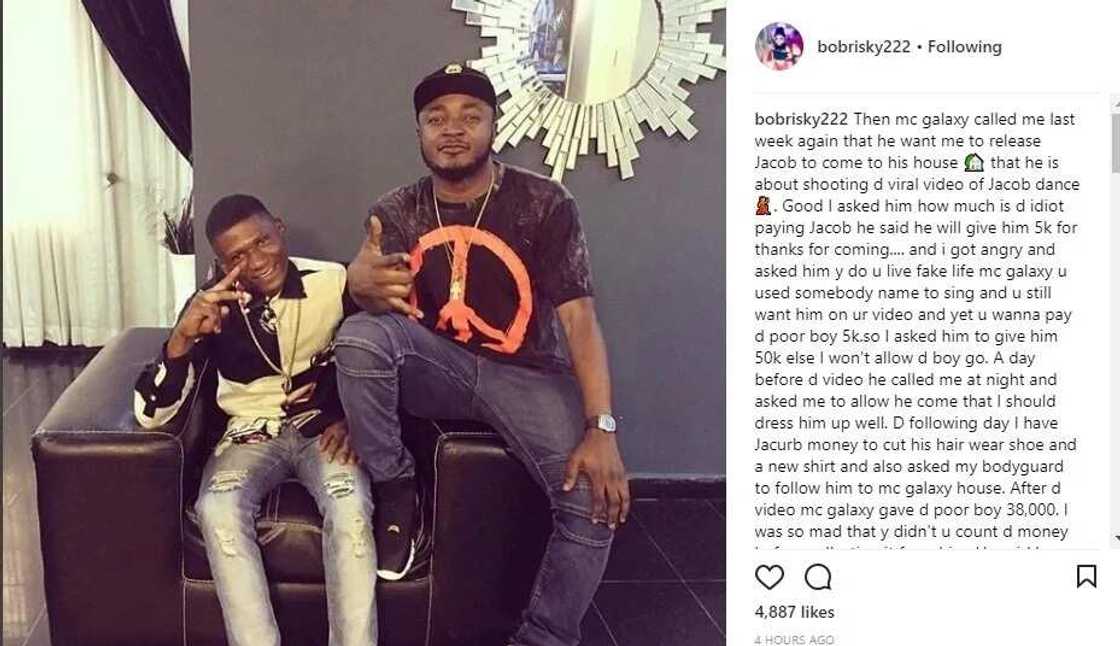 Screenshots from Bobrisky's page
Source: Instagram Screenshots from Bobrisky's page
Source: Instagram