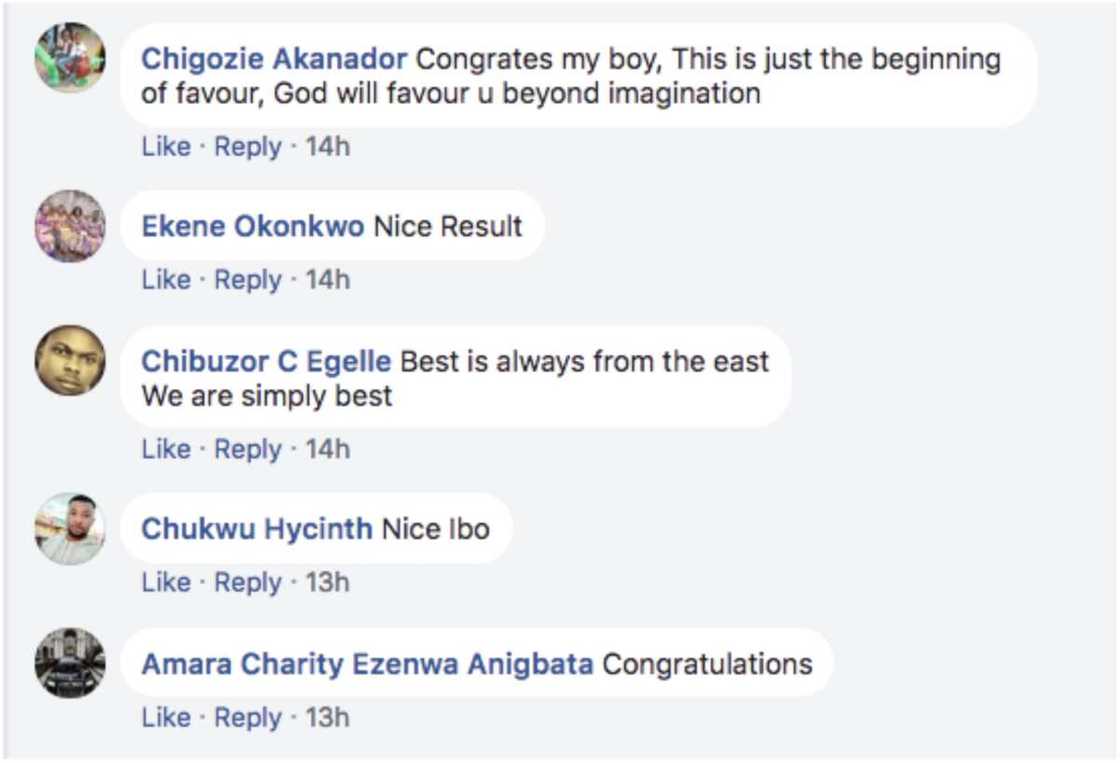 Enugu-based student Odenyi Emmanuel Chidera reportedly makes 8 As, 1 B in his WAEC Enugu-based student Odenyi Emmanuel Chidera reportedly makes 8 As, 1 B in his WAEC