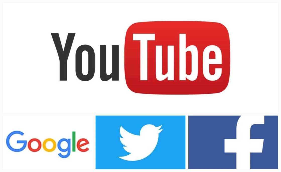 What services is from google, facebook, youtube or twitter? What services is from google, facebook, youtube or twitter?