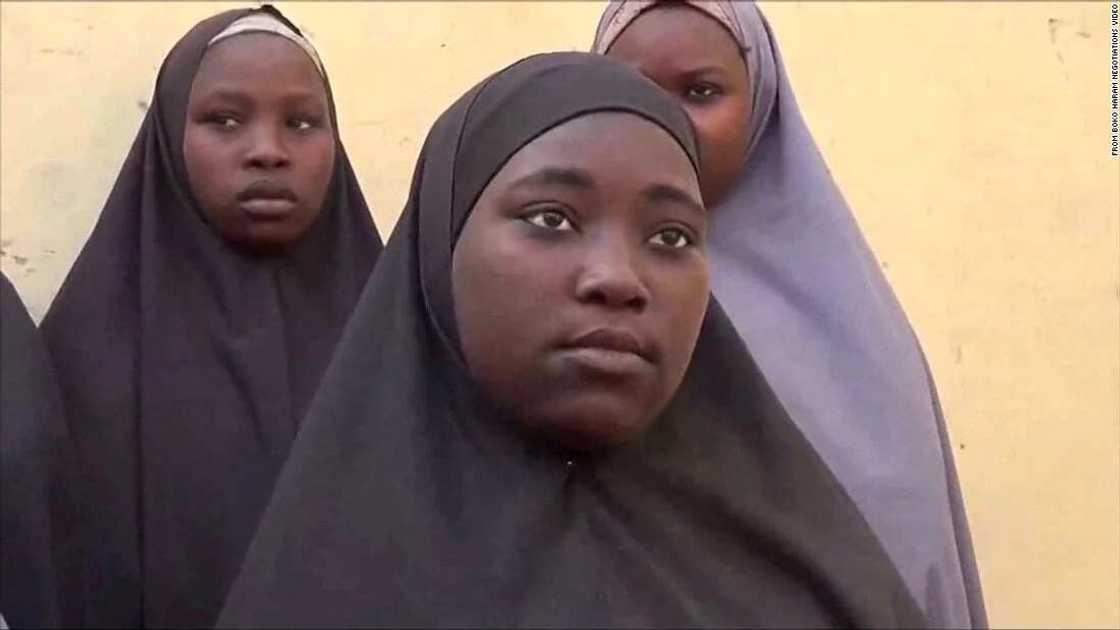 Chibok girls appear in a new video Chibok girls appear in a new video