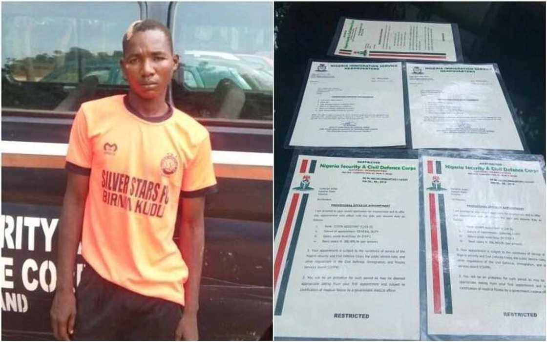 An kama wani saurayi da ke sayar wa mutane guraben aiki na bogi An kama wani saurayi da ke sayar wa mutane guraben aiki na bogi