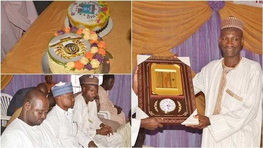 Tsofaffin ɗalibai sun karrama malamansu a garin shugaban ƙasa Buhari (Hotuna) Tsofaffin ɗalibai sun karrama malamansu a garin shugaban ƙasa Buhari (Hotuna)