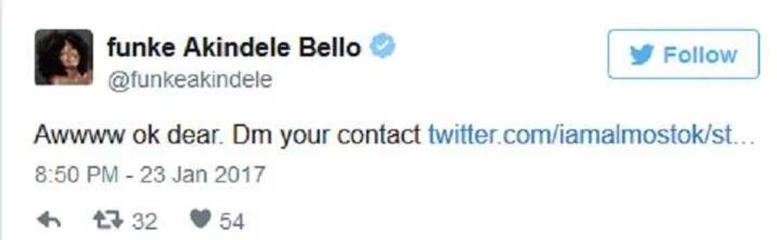 Funke Akindele surprises fan who asked her for waka role in her movies Funke Akindele surprises fan who asked her for waka role in her movies