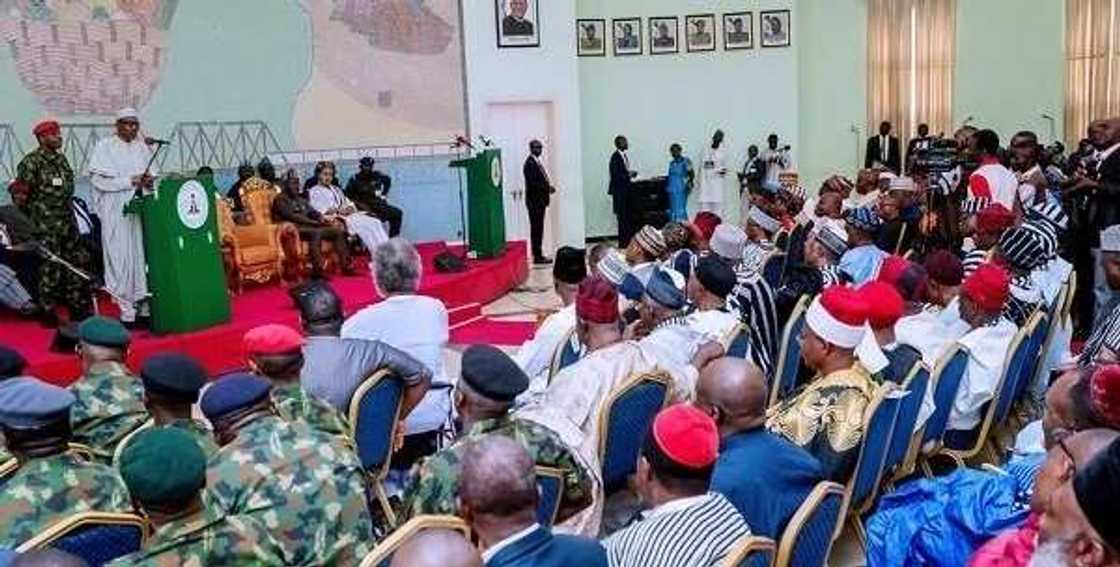 Ban taba sanin Sfeto Janar na ‘yansanda ya koma jihar Nasarawa ba bayan na umarce shi ya koma jihar Benuwe - Buhari Ban taba sanin Sfeto Janar na ‘yansanda ya koma jihar Nasarawa ba bayan na umarce shi ya koma jihar Benuwe - Buhari