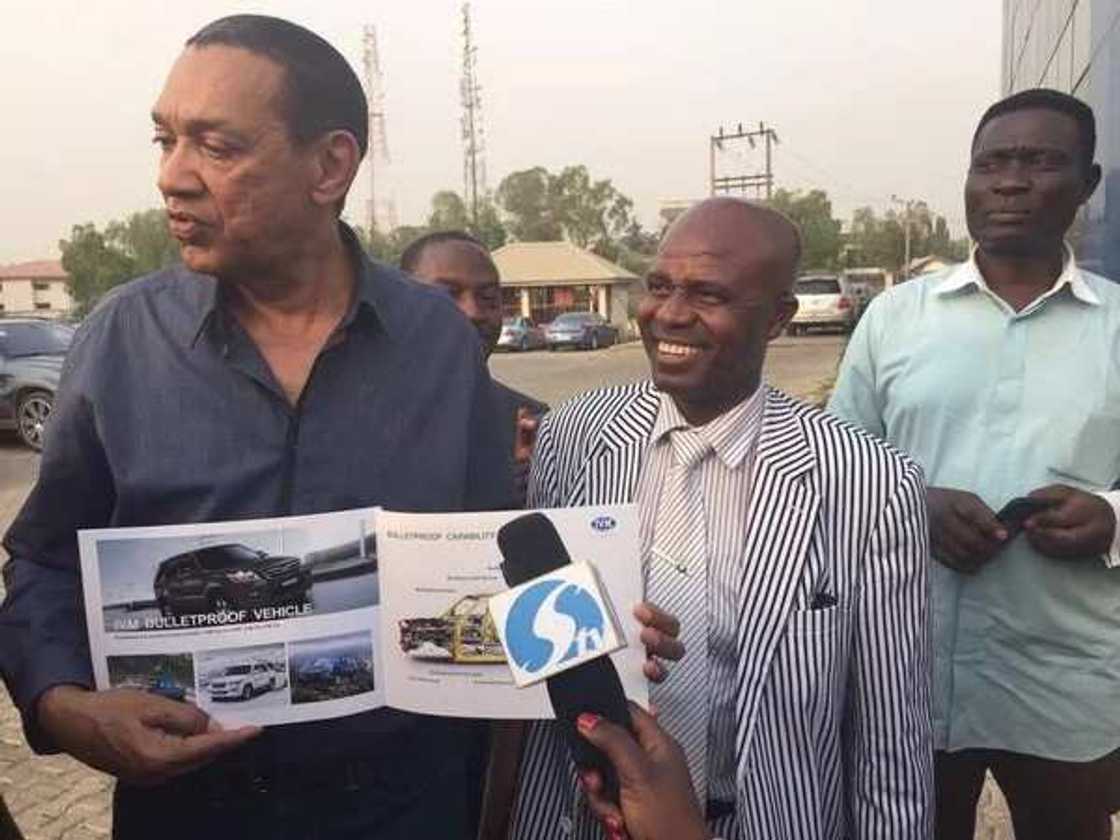 Senator Murray-Bruce acquires made-in Nigeria cars (photos) Senator Murray-Bruce acquires made-in Nigeria cars (photos)