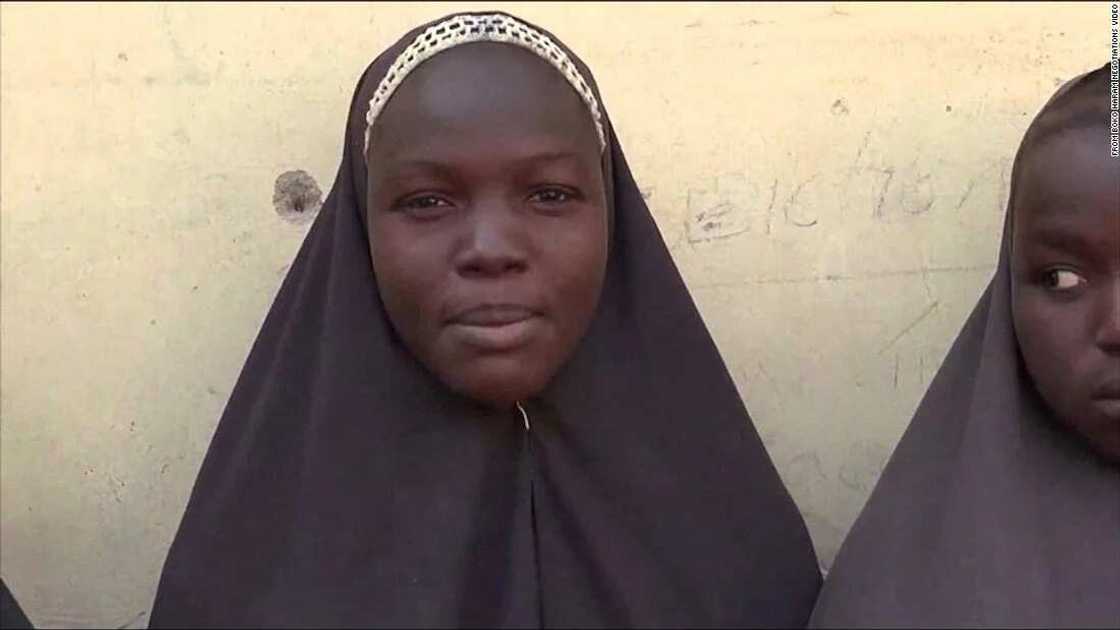 Chibok girls appear in a new video