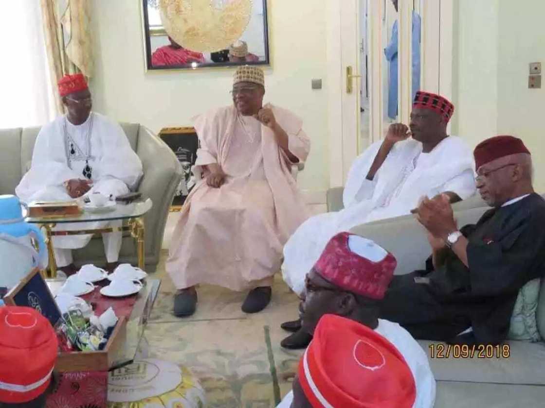 Kwankwaso ya kai wa Janar Ibrahim Babangida ziyara a gida