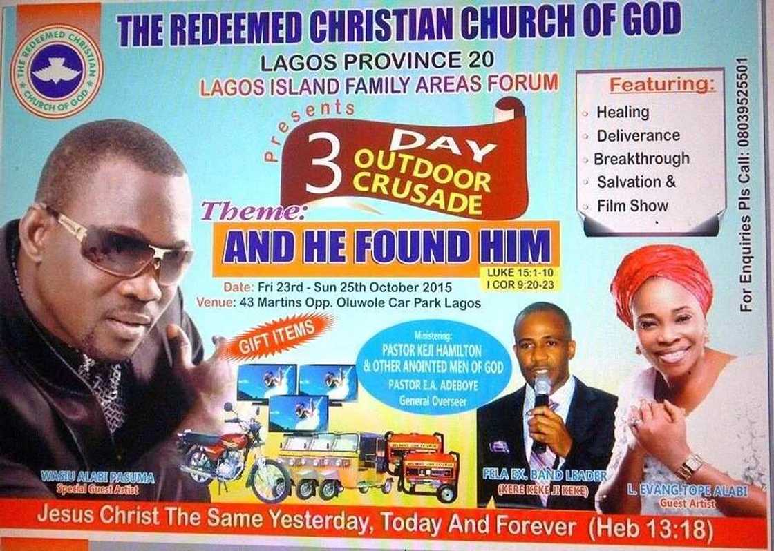 Popular Church Suspends Pastor Over Pasuma’s Invitation