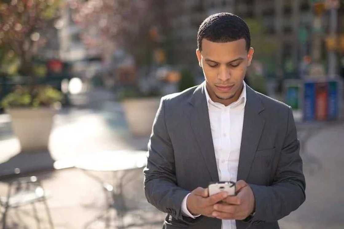 Texting guy Texting guy