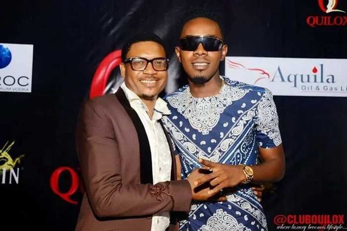 Shina Peller with Patoranking Shina Peller with Patoranking