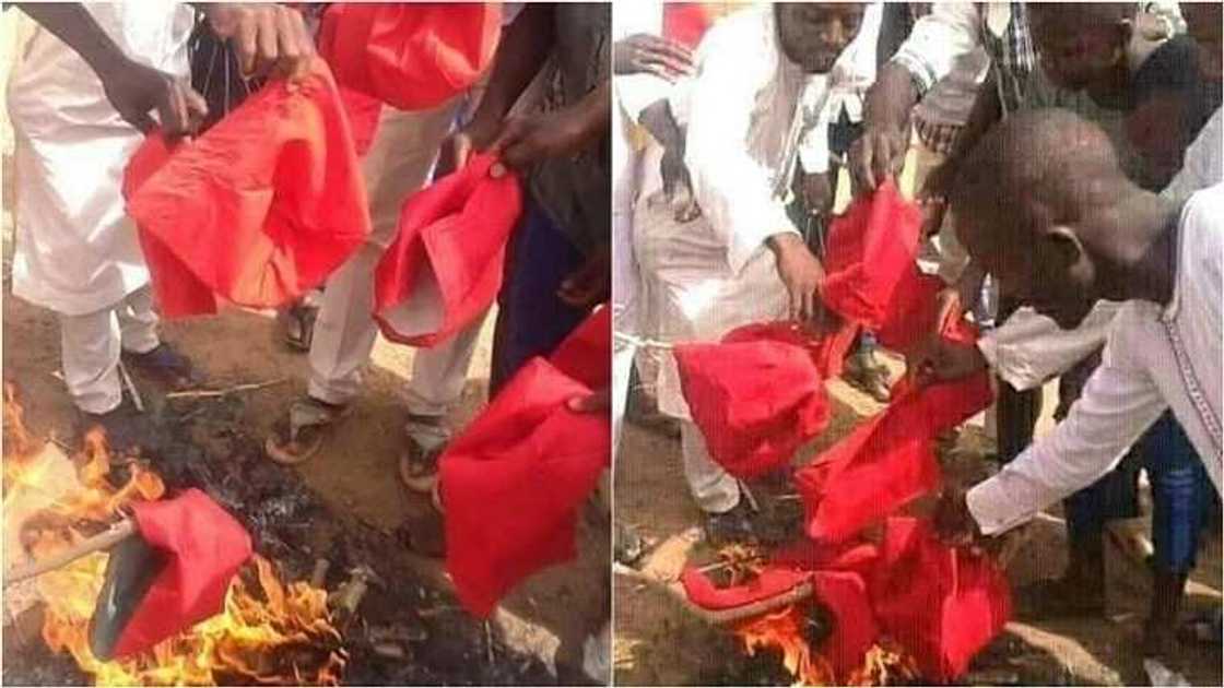 Kwankwasiyyah wahala – Inji wasu yan Kwankwasiyya da suka kona jar hula (Hotuna)