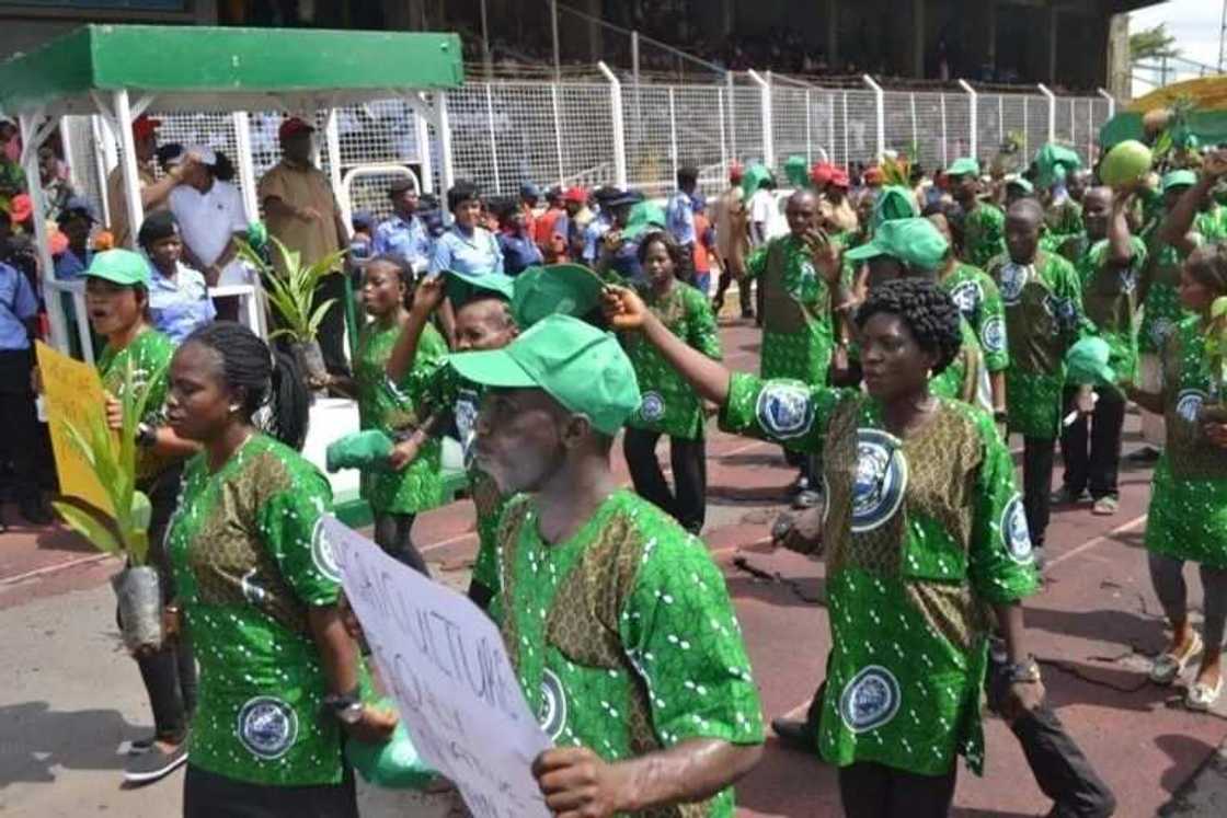 Hotunan yadda aka gudanar da murnar Ranar Ma'aikata a garin Ibadan