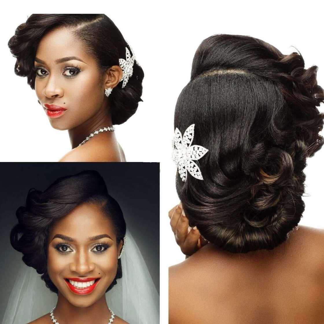 Latest Nigerian wedding hairstyles Latest Nigerian wedding hairstyles