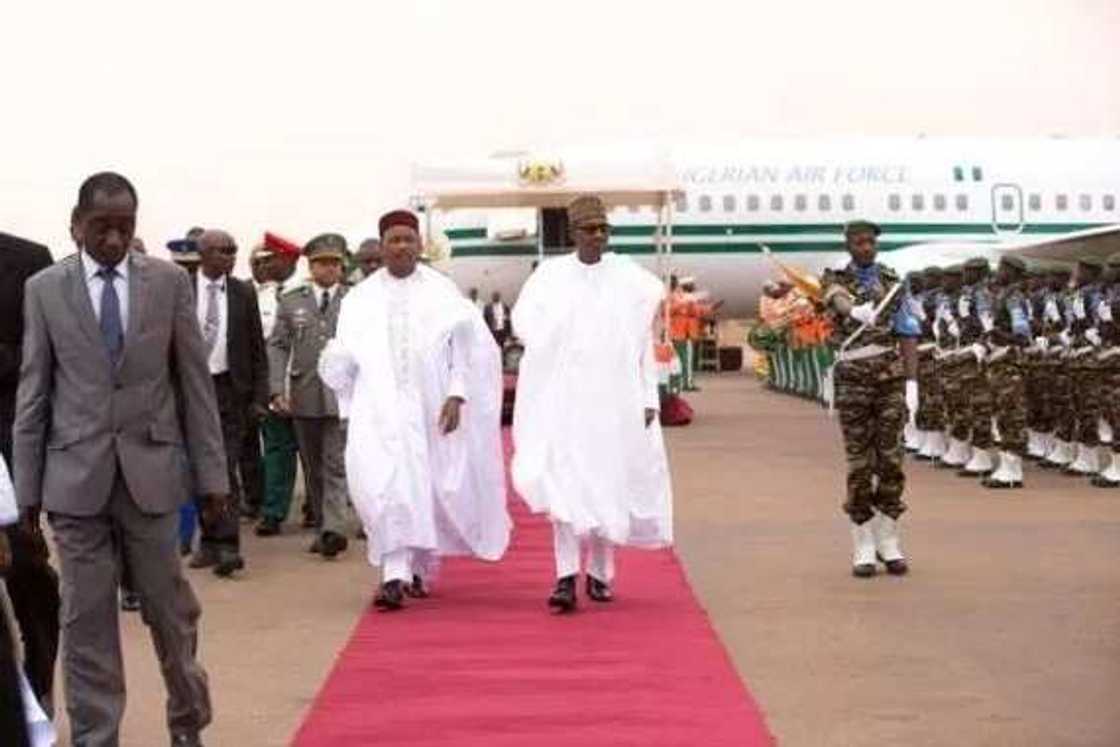 PHOTOS: President Buhari's Trip To Niger Republic PHOTOS: President Buhari's Trip To Niger Republic