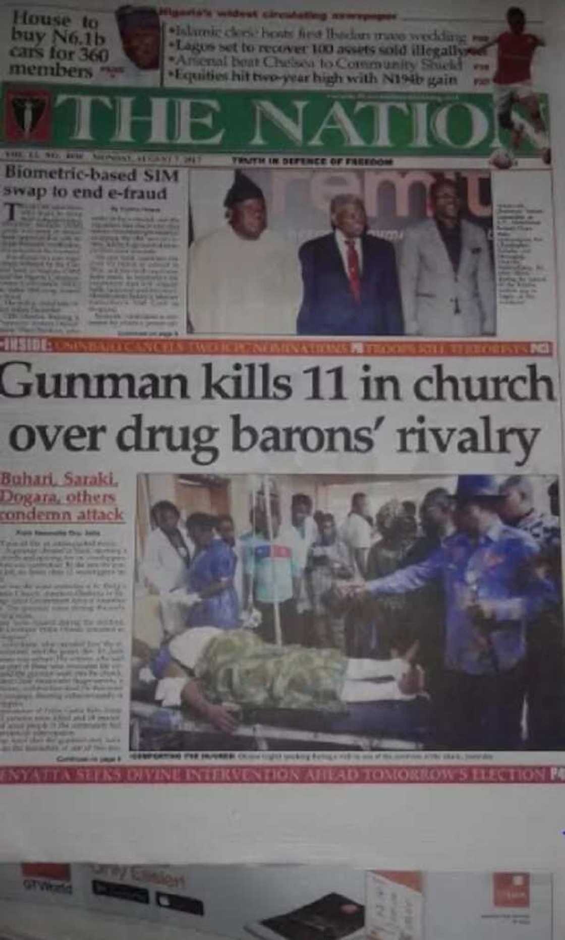 Nigeria mourns as 47 worshippers are killed in Anambra Catholic church Nigeria mourns as 47 worshippers are killed in Anambra Catholic church