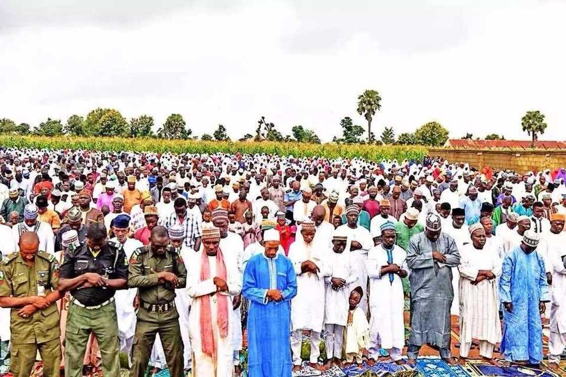 Sallah: El-Rufa'i ya yi idi a kudancin Kaduna, hotuna Sallah: El-Rufa'i ya yi idi a kudancin Kaduna, hotuna