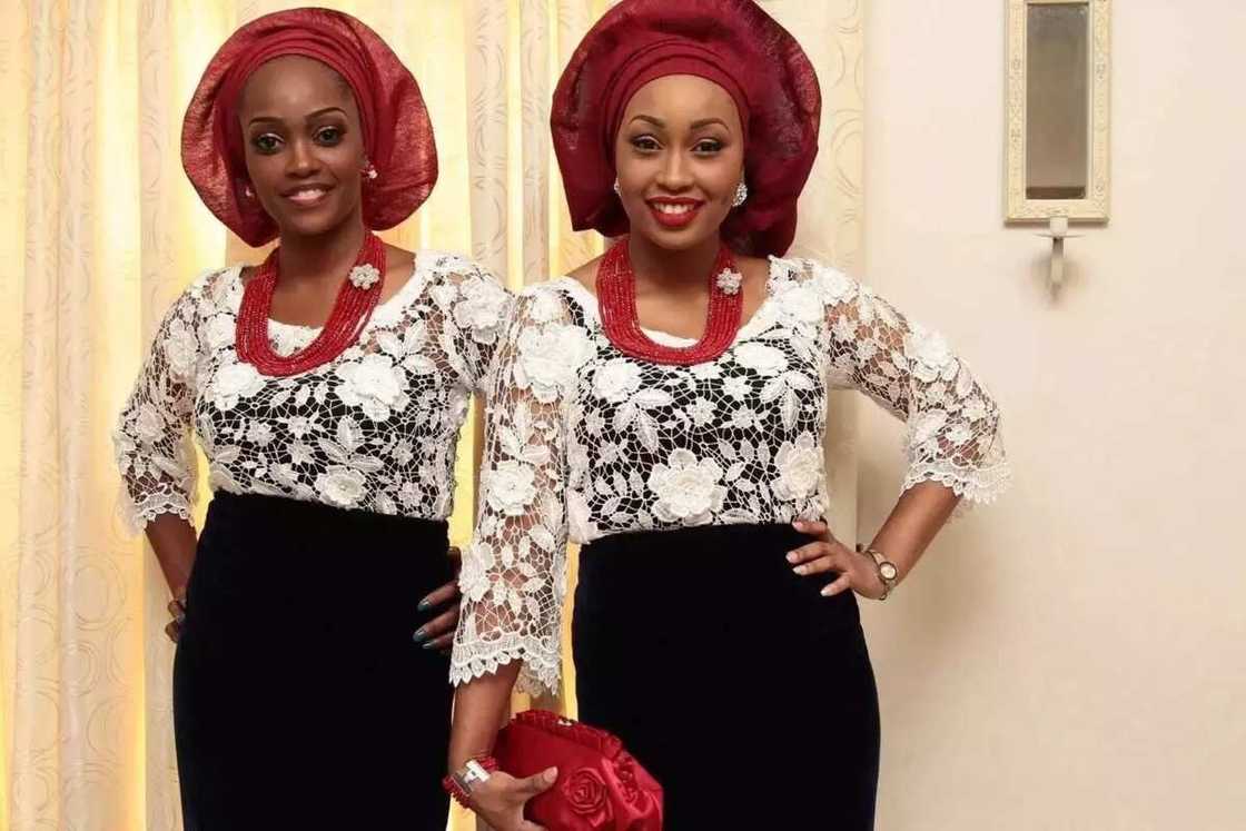 Nigerian traditional lace blouse style Nigerian traditional lace blouse style