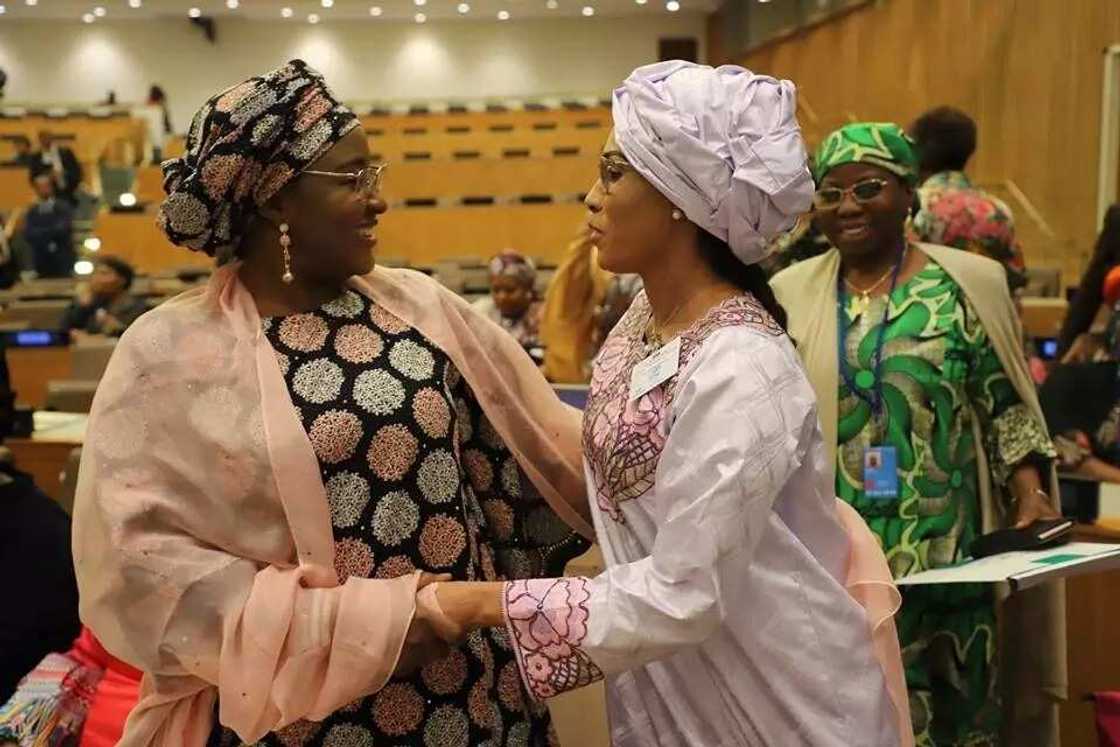 Aisha Buhari ta halarci taron matan shugabannin Afrika (hotuna) Aisha Buhari ta halarci taron matan shugabannin Afrika (hotuna)