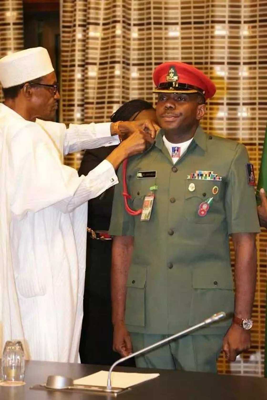 Shugaba Buhari tare da Kanal Muhammad Lawal Abubakar Shugaba Buhari tare da Kanal Muhammad Lawal Abubakar