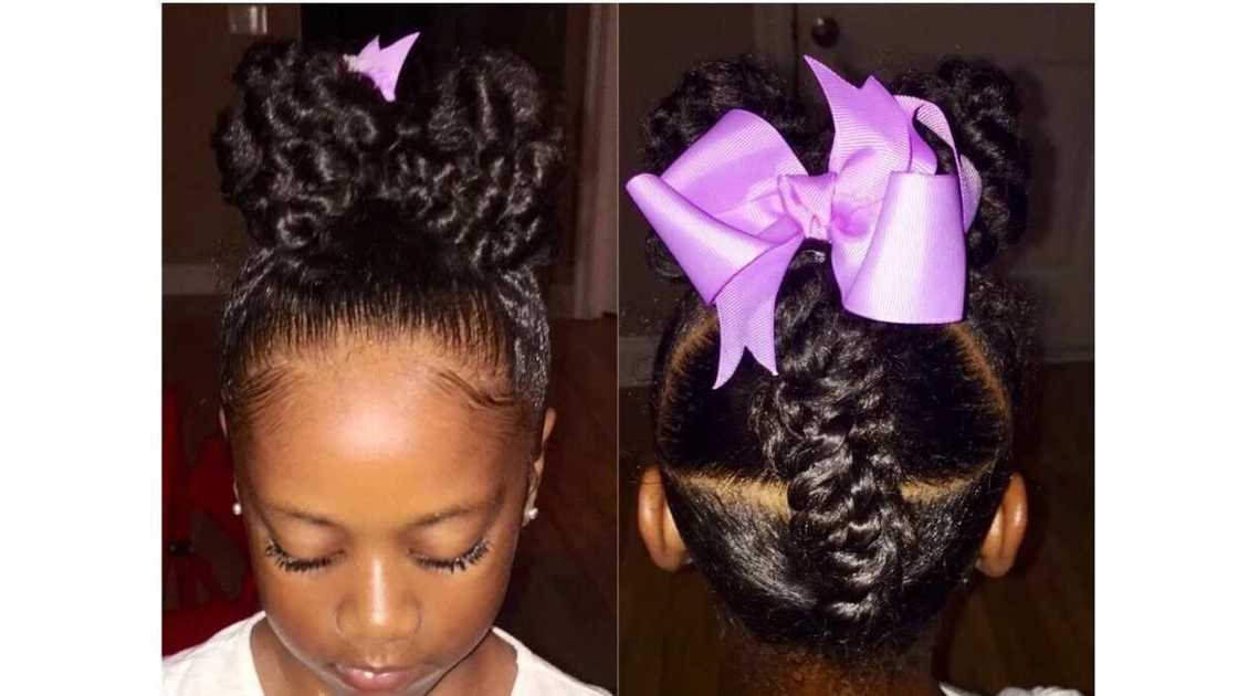 Bow ponytail updo Bow ponytail updo