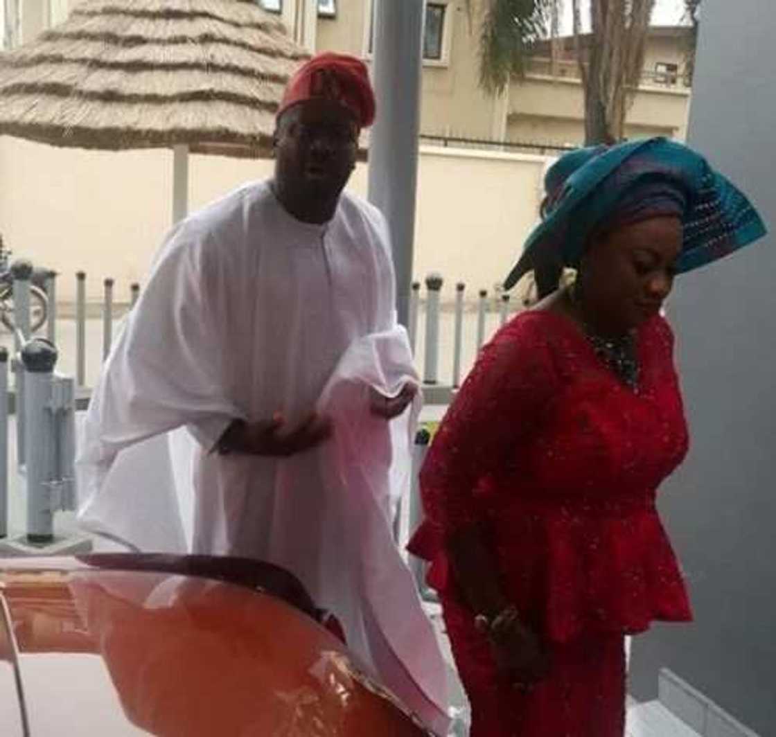 Inauguration: Desmond Elliot & Wife Stun In New Photo