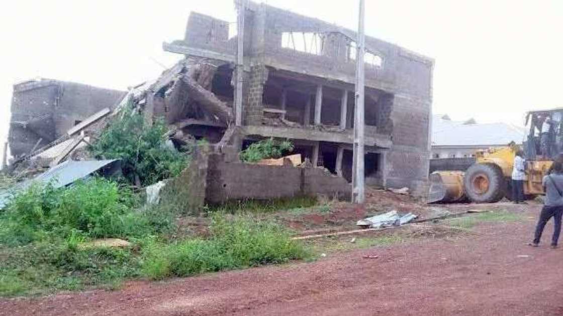 Ogun Demolishes RCCG Building (Photo)