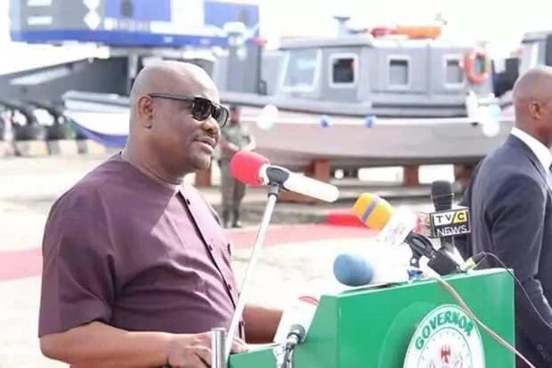 Governor Wike donates 8 gunboats to Nigerian Navy Governor Wike donates 8 gunboats to Nigerian Navy