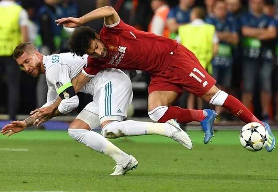 Za a caji Ramos Euro biliyan 1, saboda dukan Mohammed Salah da yayi Za a caji Ramos Euro biliyan 1, saboda dukan Mohammed Salah da yayi