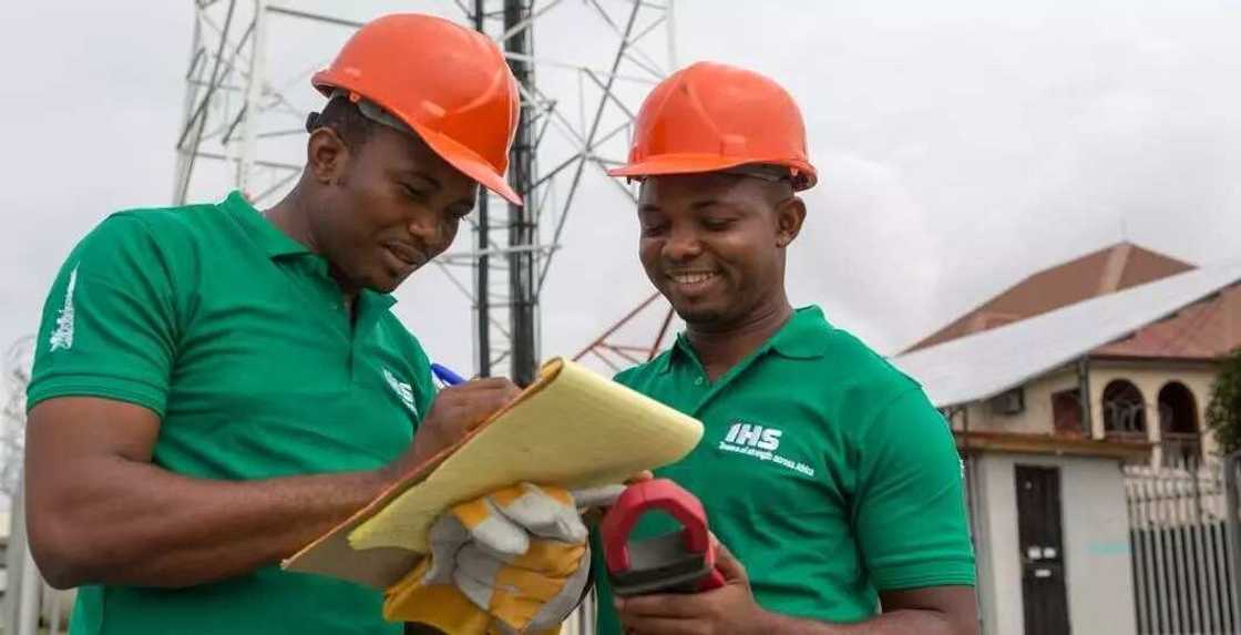 IHS Nigeria workers IHS Nigeria workers