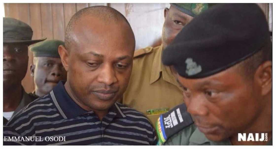 Before and after pictures of suspected kidnapper, Evans as he appears in court Before and after pictures of suspected kidnapper, Evans as he appears in court