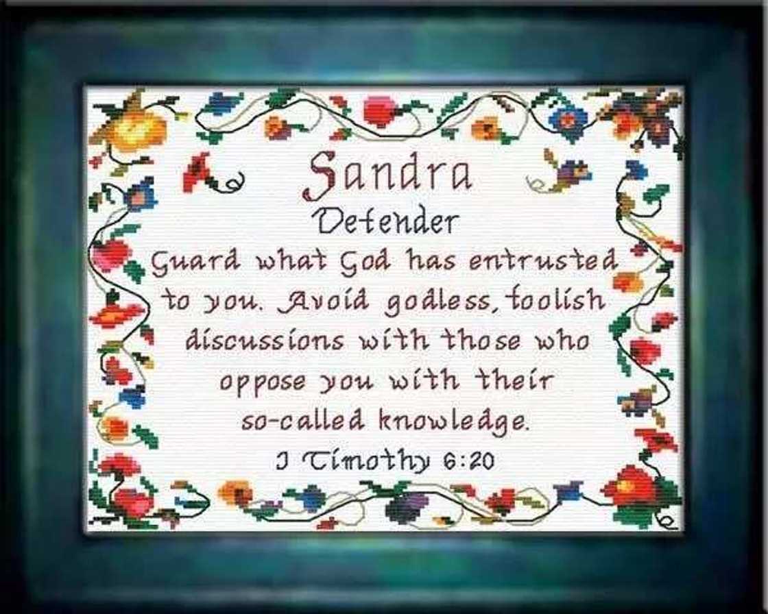 Sandra name Sandra name