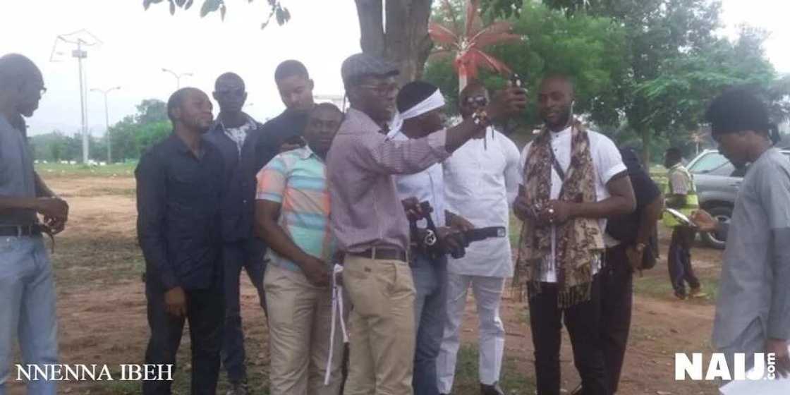 President Buhari lacks integrity - Anti-Buhari protesters President Buhari lacks integrity - Anti-Buhari protesters