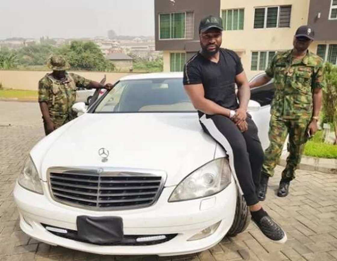 Nigerian singer Harrysong acquires bulletproof car worth N95million Nigerian singer Harrysong acquires bulletproof car worth N95million