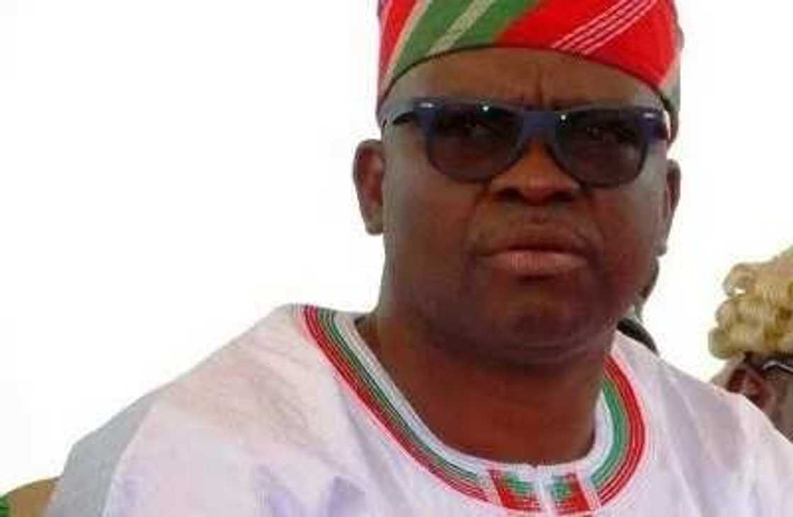 Fayose storms Abuja court for Nnamdi Kanu's trial Fayose storms Abuja court for Nnamdi Kanu's trial
