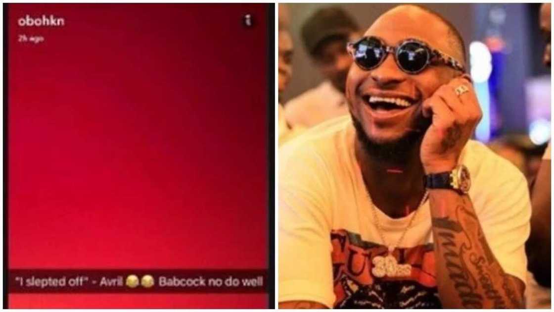 Davido's girlfriend Chioma makes grammatical error Davido's girlfriend Chioma makes grammatical error